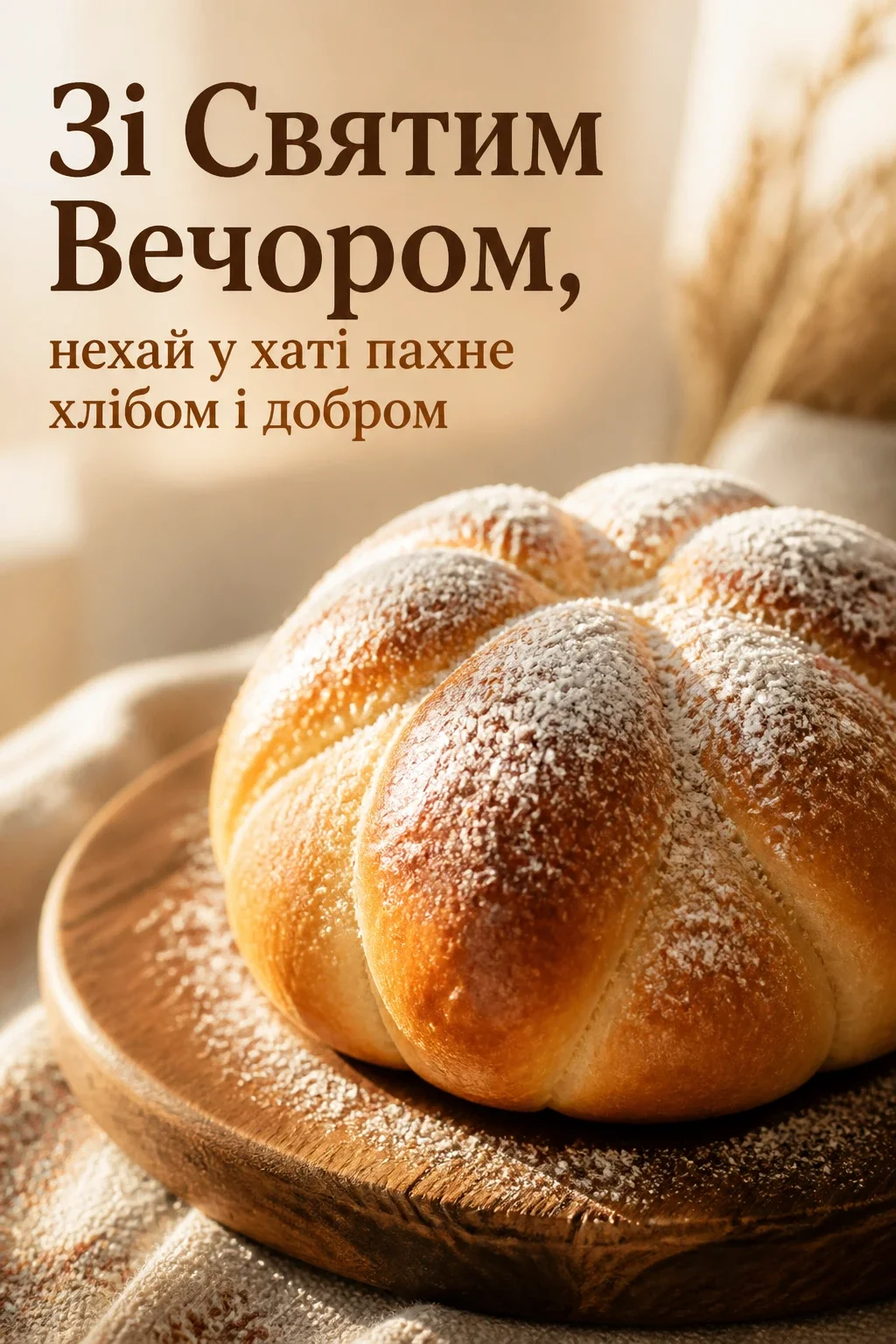 святий вечір привітання
