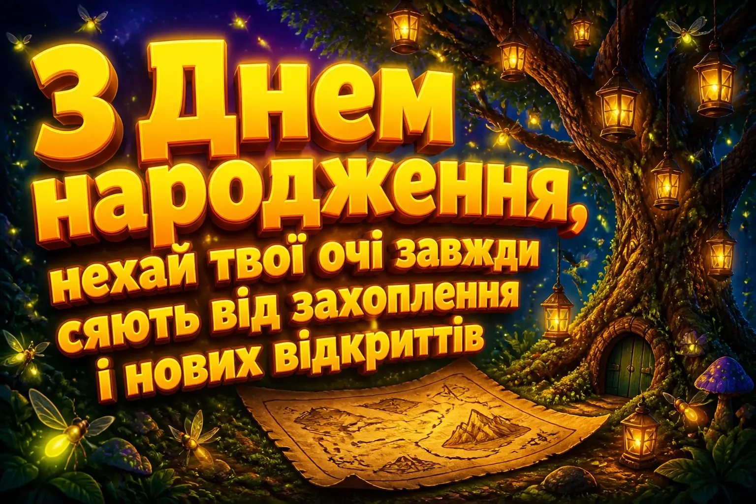 привітання дитині з днем народження