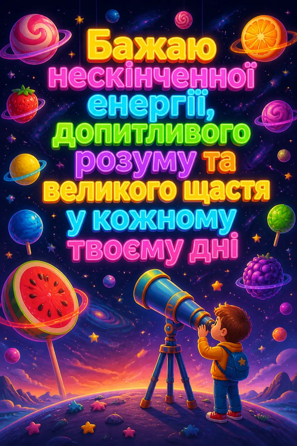 привітання дитині з днем народження