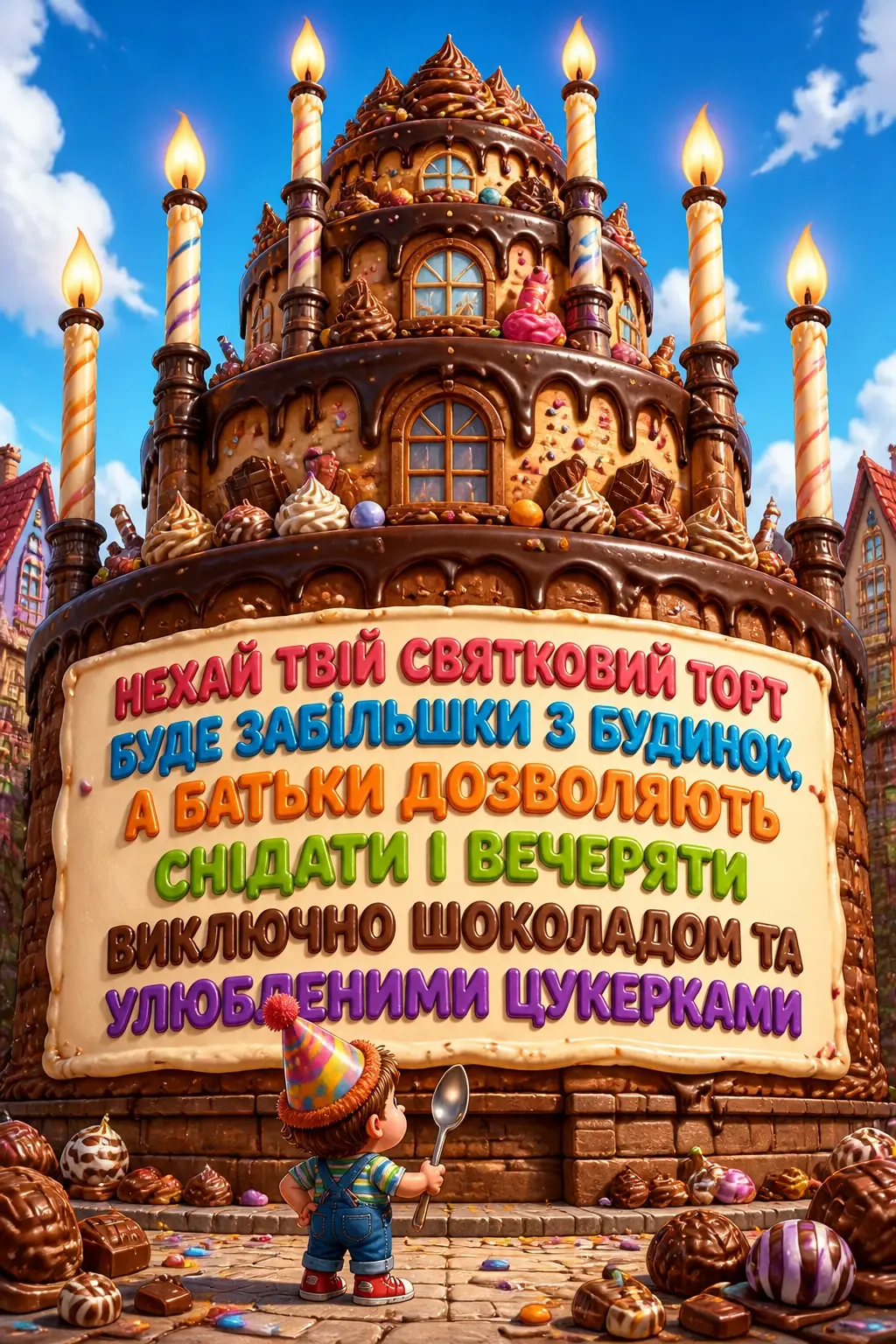 привітання дитині з днем народження