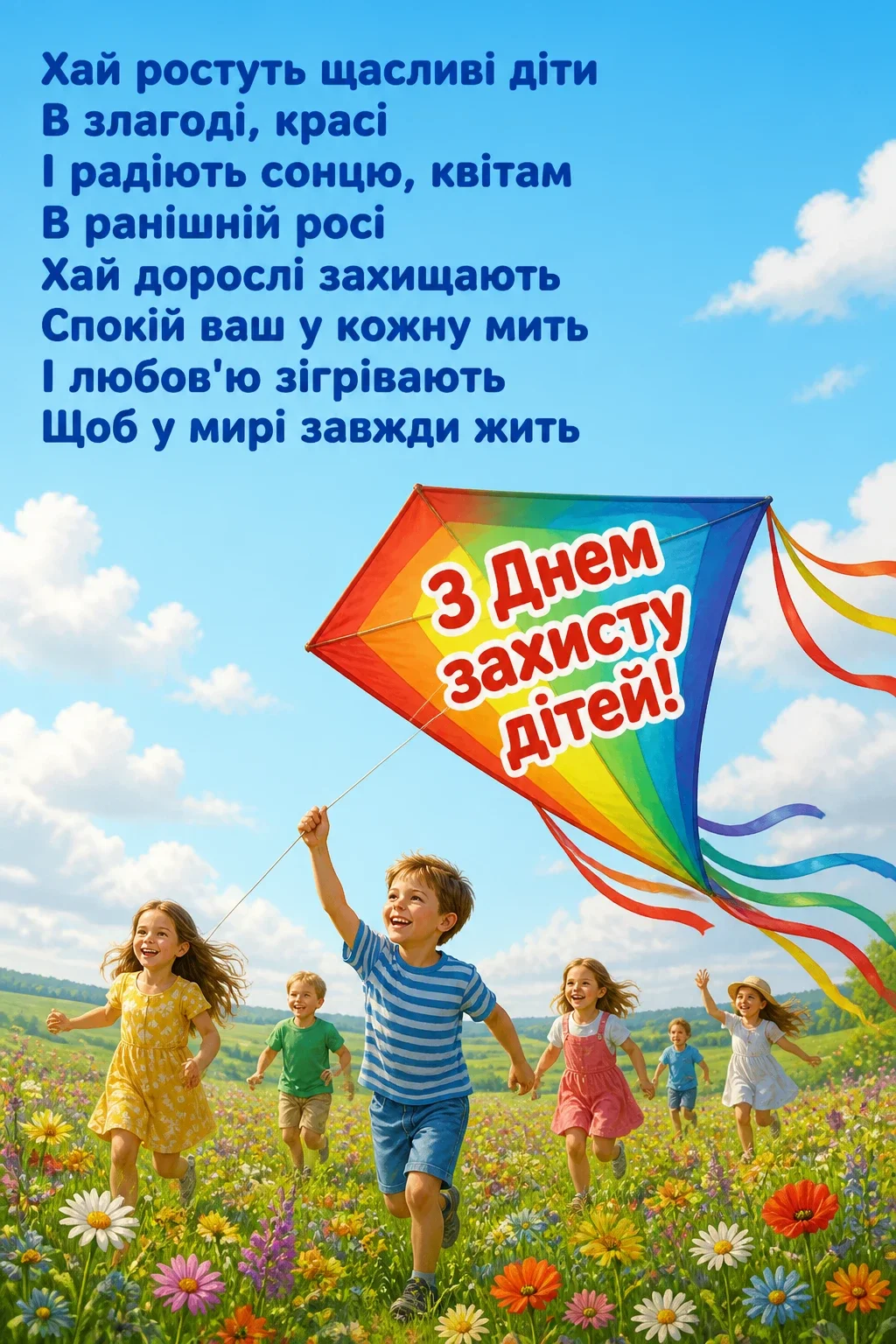 привітання з днем захисту дітей привітання з днем захисту дітей