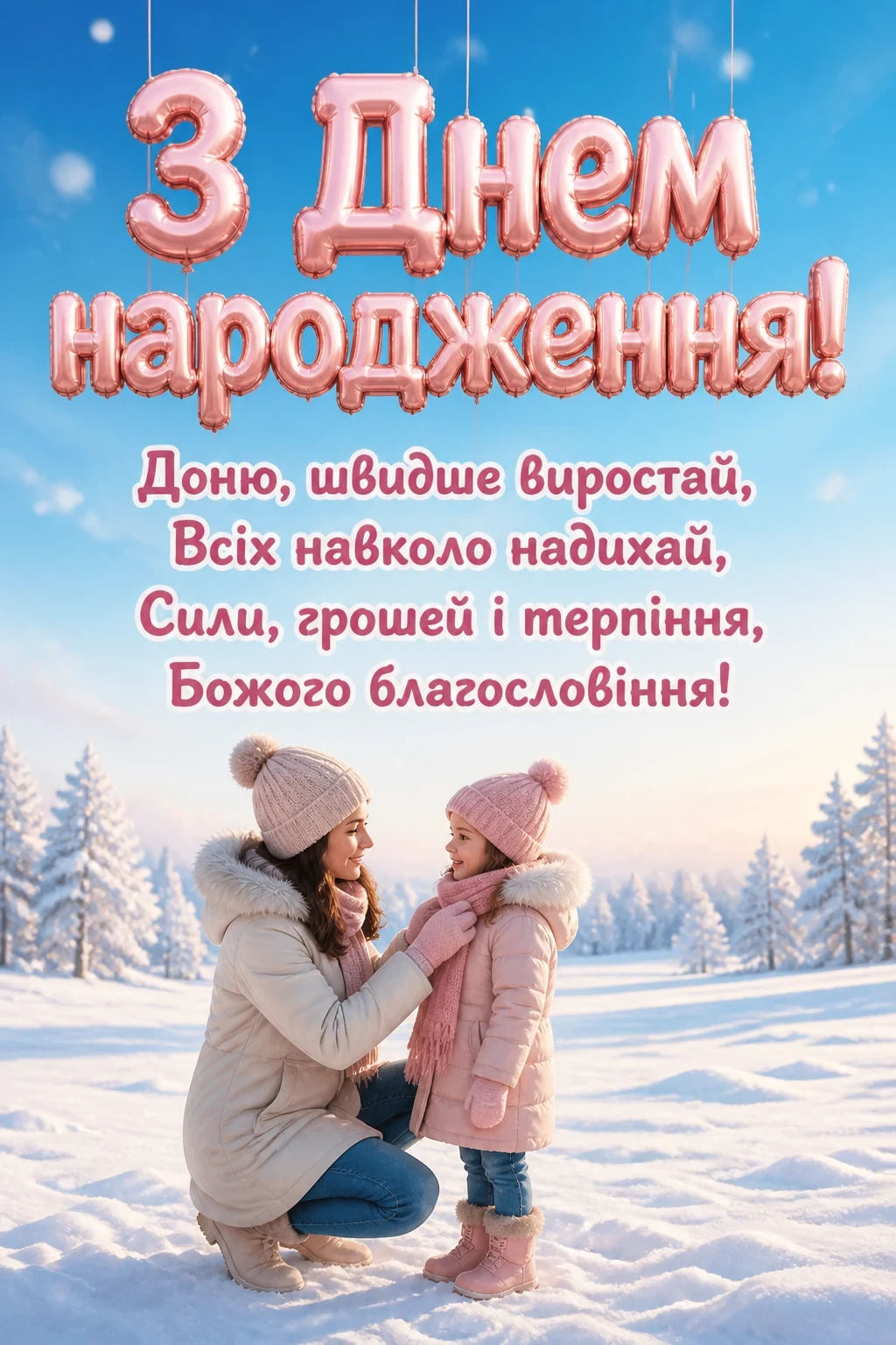 привітання з днем народження дочці від мами своїми словами привітання з днем народження дочці від мами своїми словами