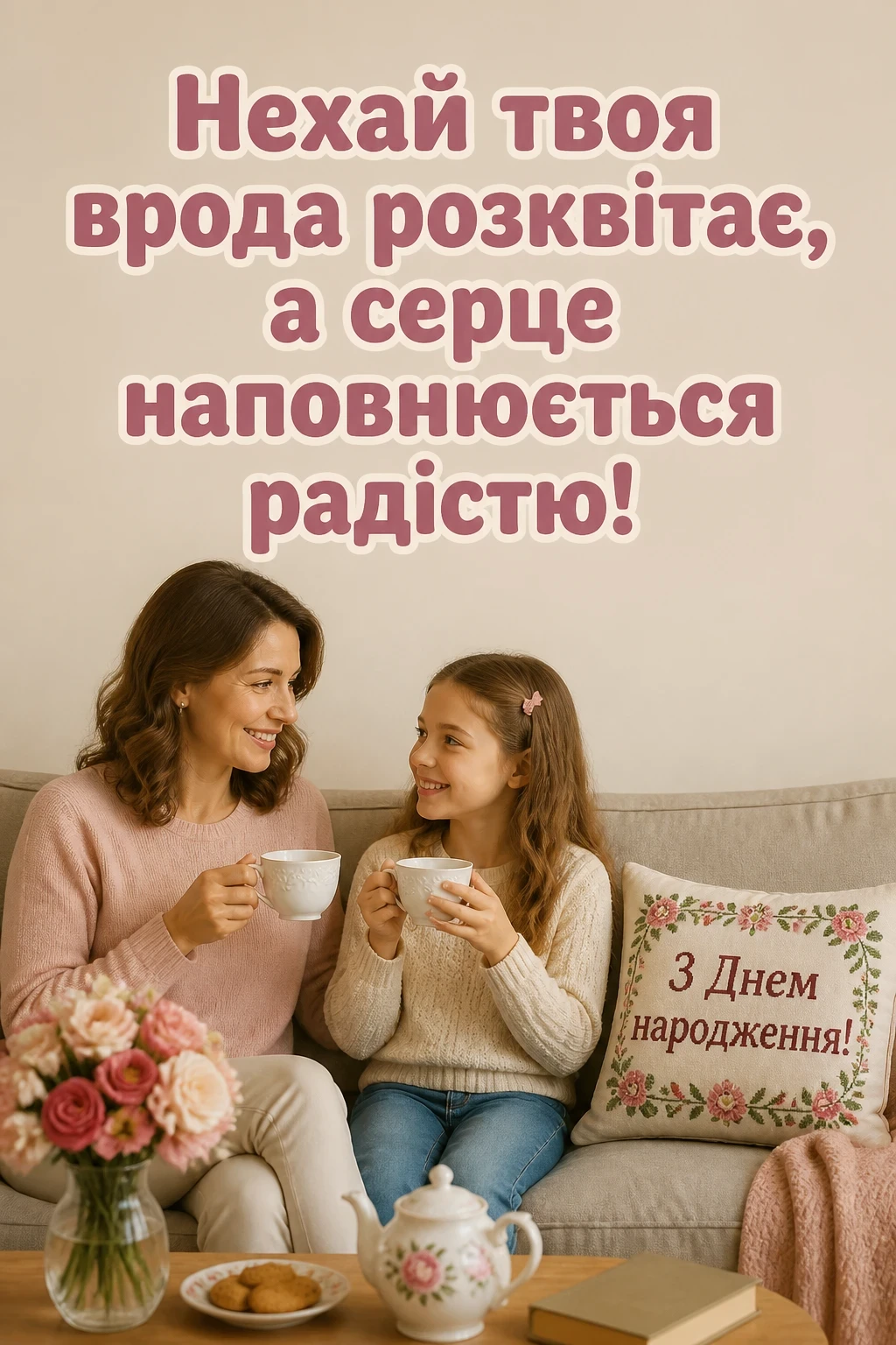 привітання з днем народження дочці від мами своїми словами привітання з днем народження дочці від мами своїми словами