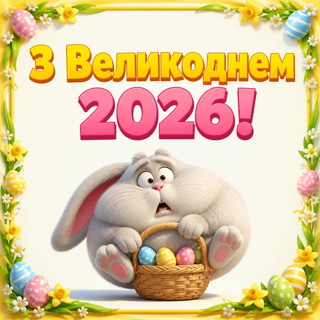 привітання з великоднем 2026