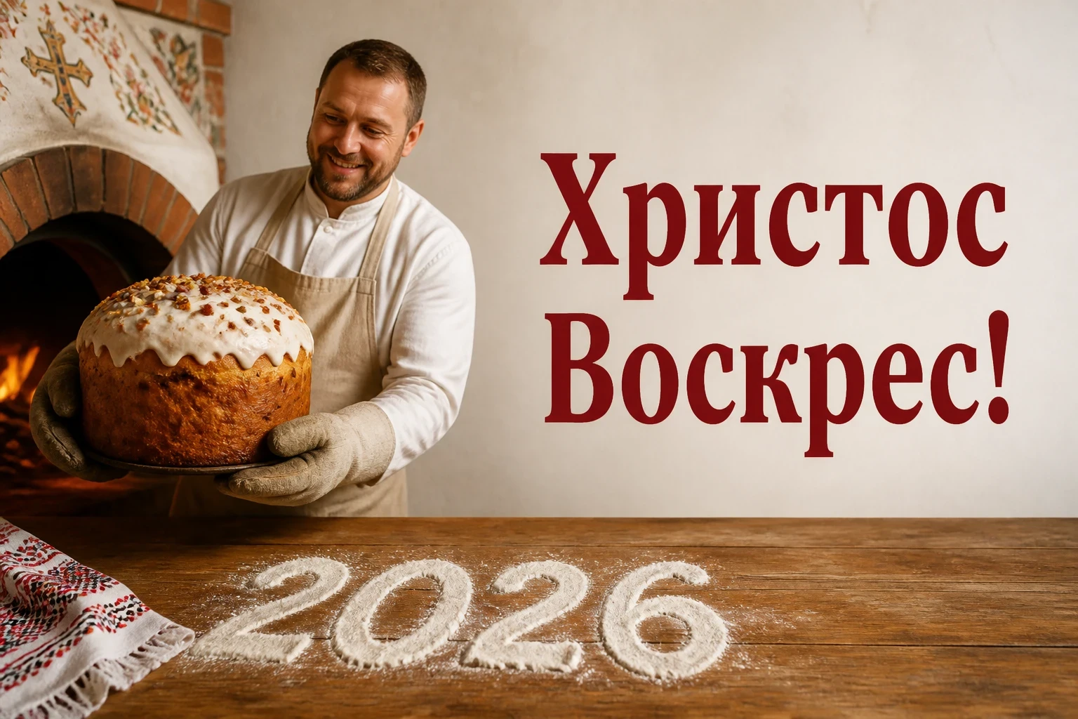 привітання з великоднем 2026