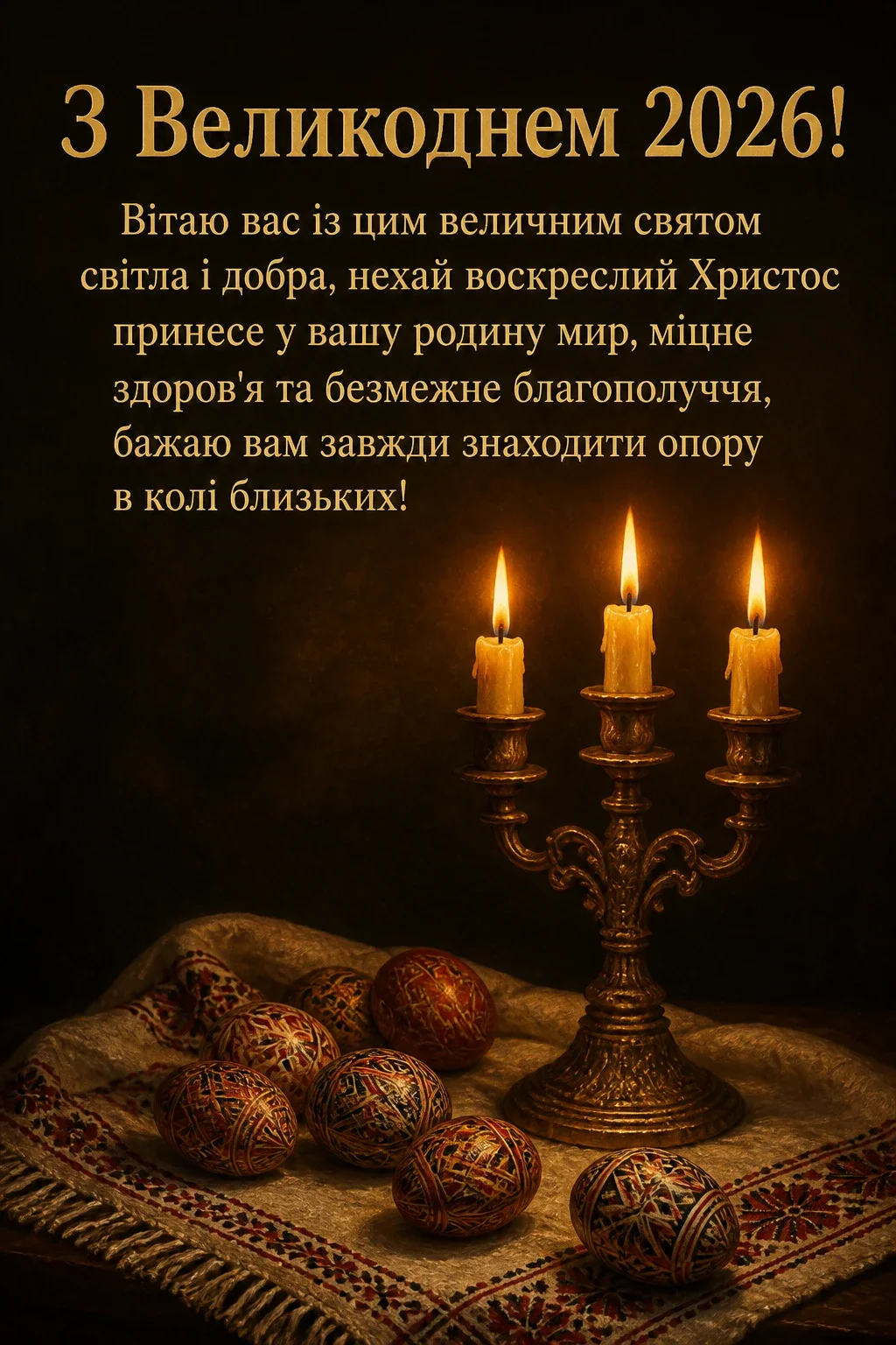 привітання з великоднем 2026