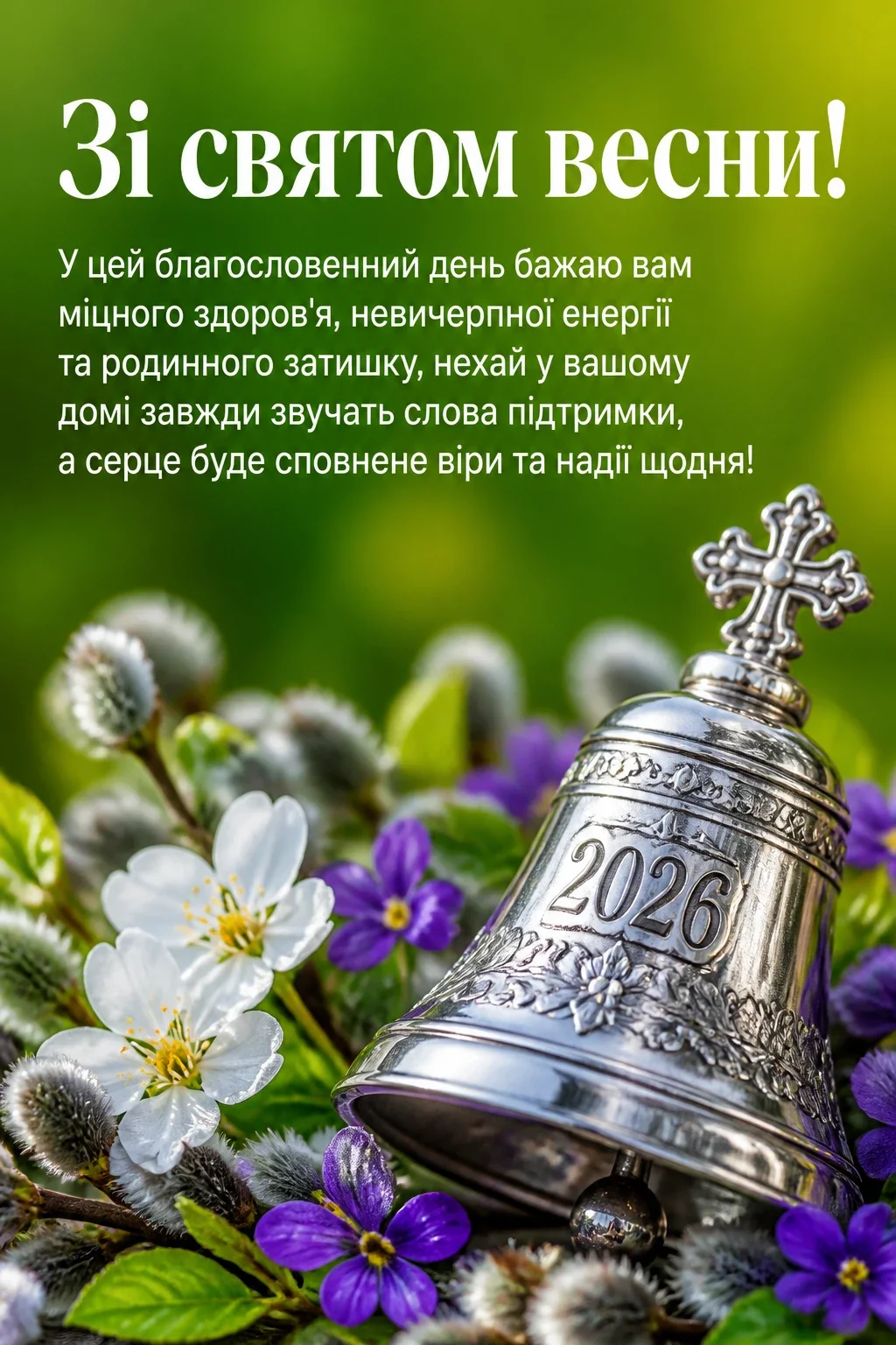привітання з великоднем 2026