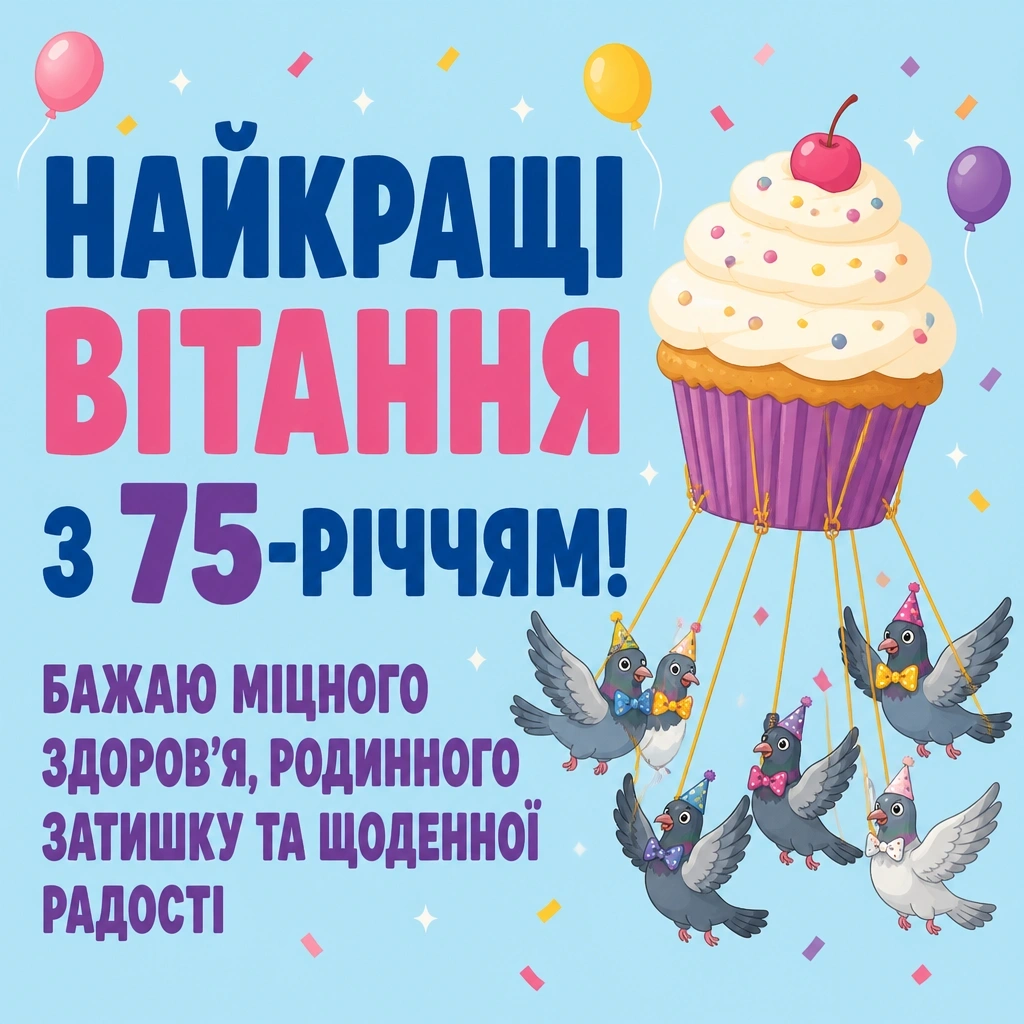 привітання з 75-річчям у віршах привітання з 75-річчям у віршах