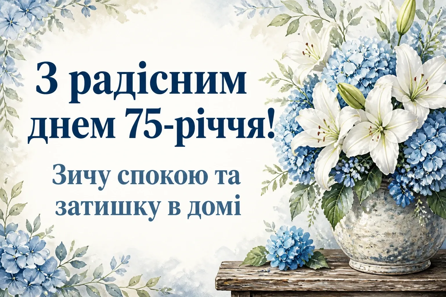 привітання з 75-річчям у віршах привітання з 75-річчям у віршах
