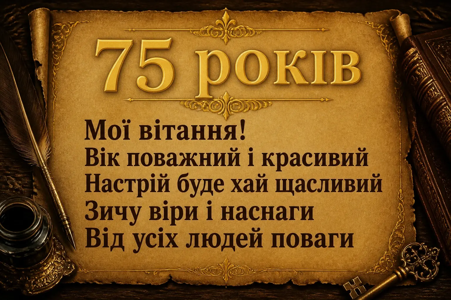 привітання з 75-річчям у віршах привітання з 75-річчям у віршах