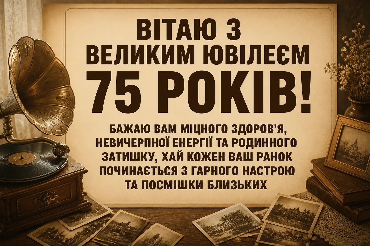 привітання з 75-річчям у віршах привітання з 75-річчям у віршах