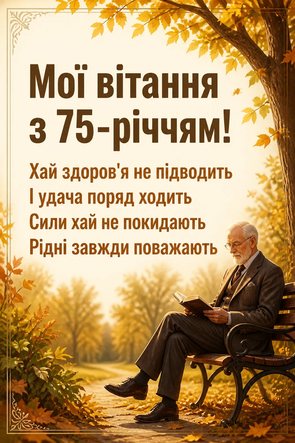 привітання з 75-річчям у віршах привітання з 75-річчям у віршах