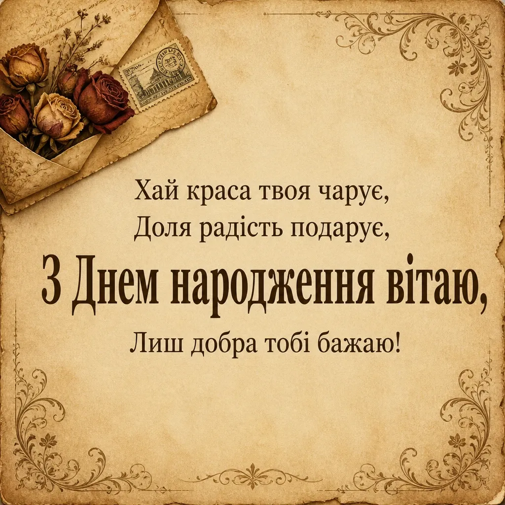 привітання з днем народження в прозі подрузі