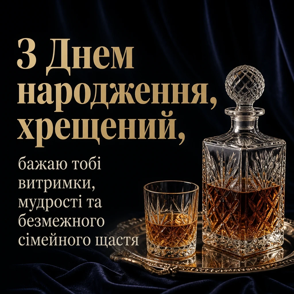 привітання з днем народження хресного тата