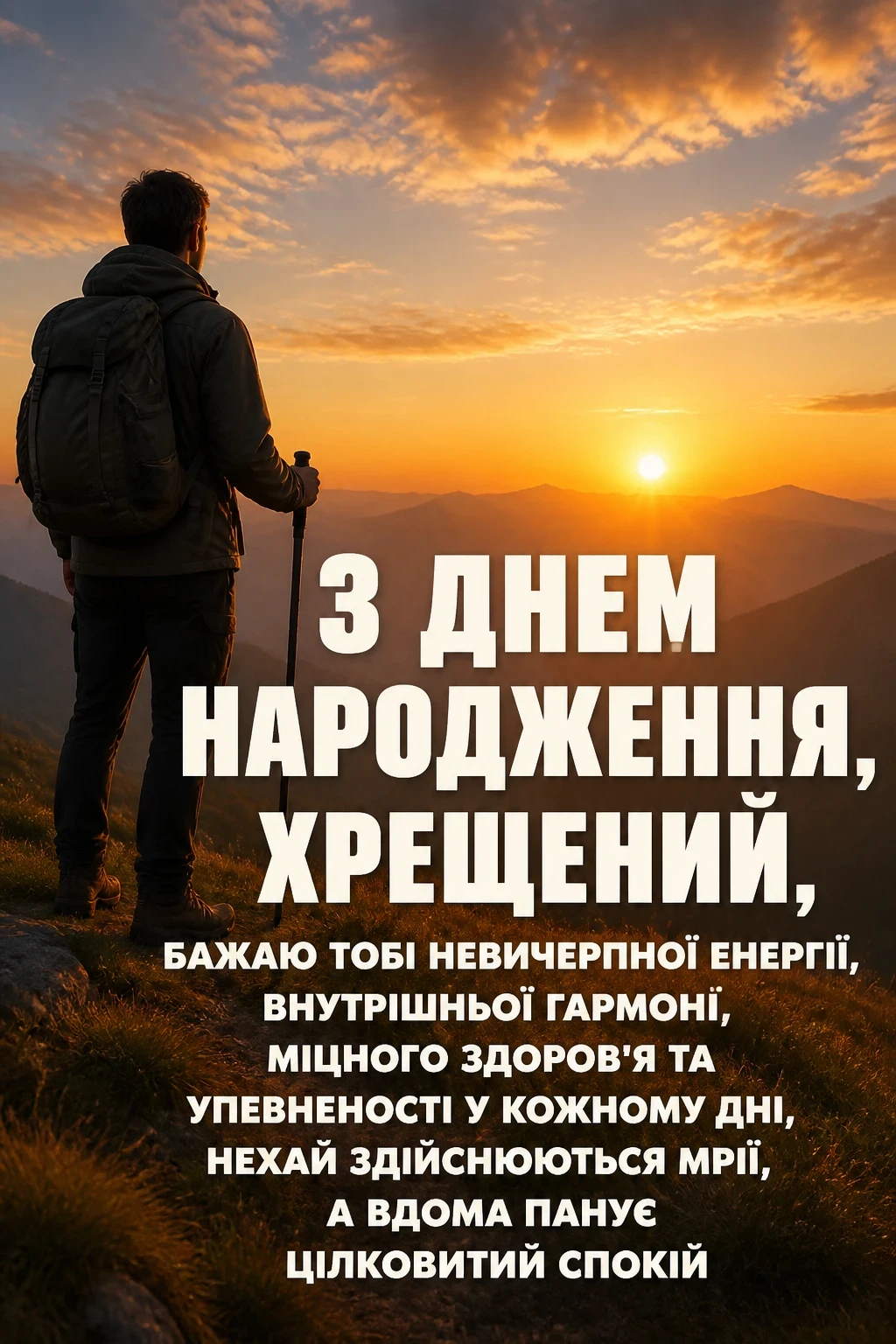 привітання з днем народження хресного тата