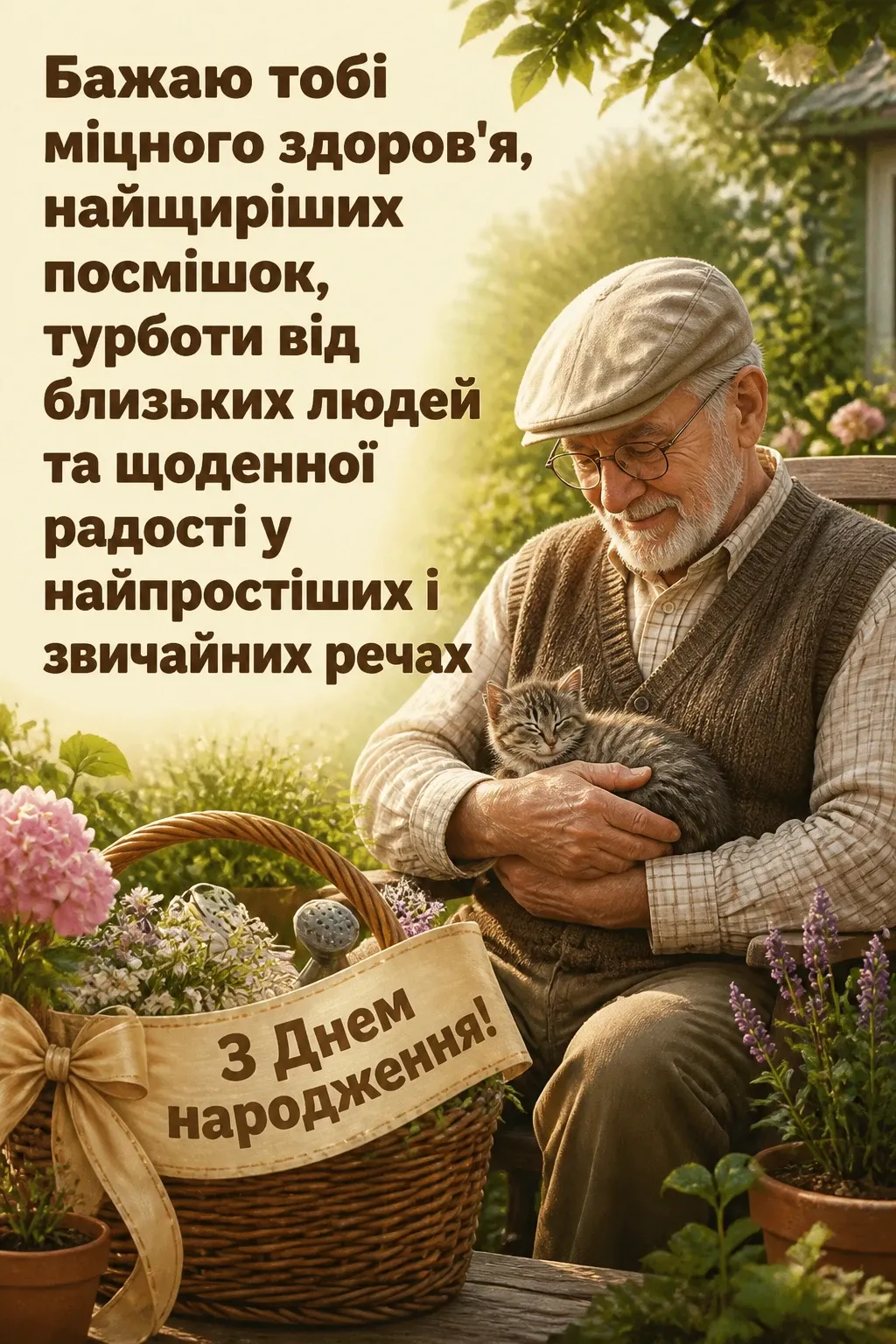 привітання з днем народження хресного тата