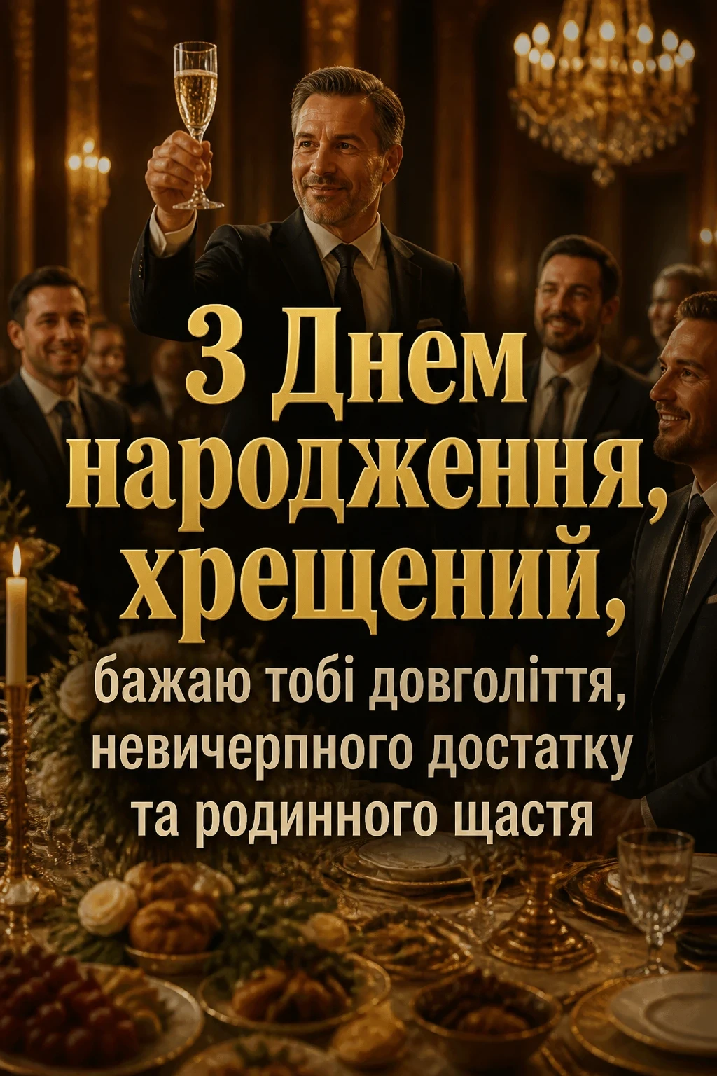 привітання з днем народження хресного тата