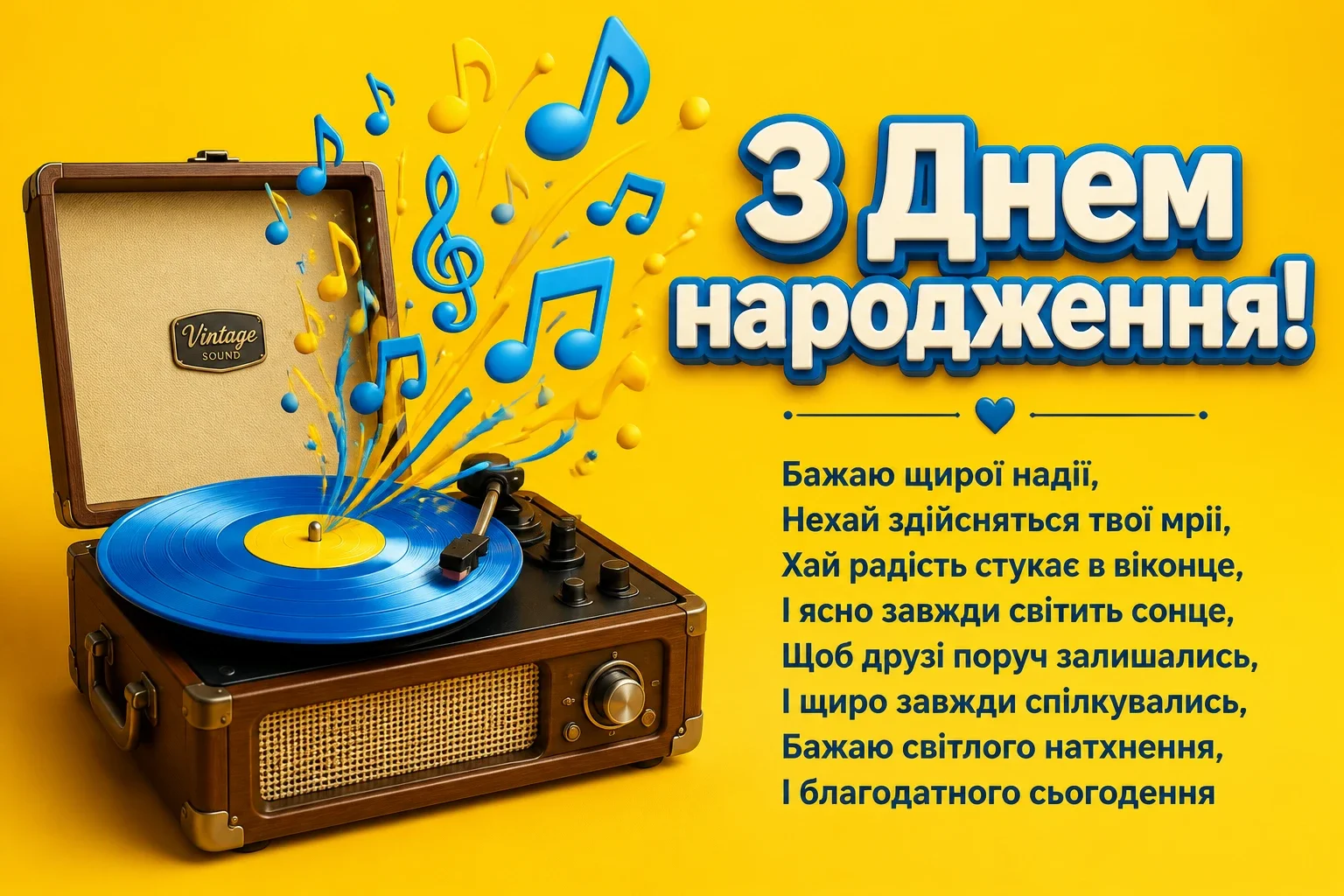 привітання з днем народження підлітка