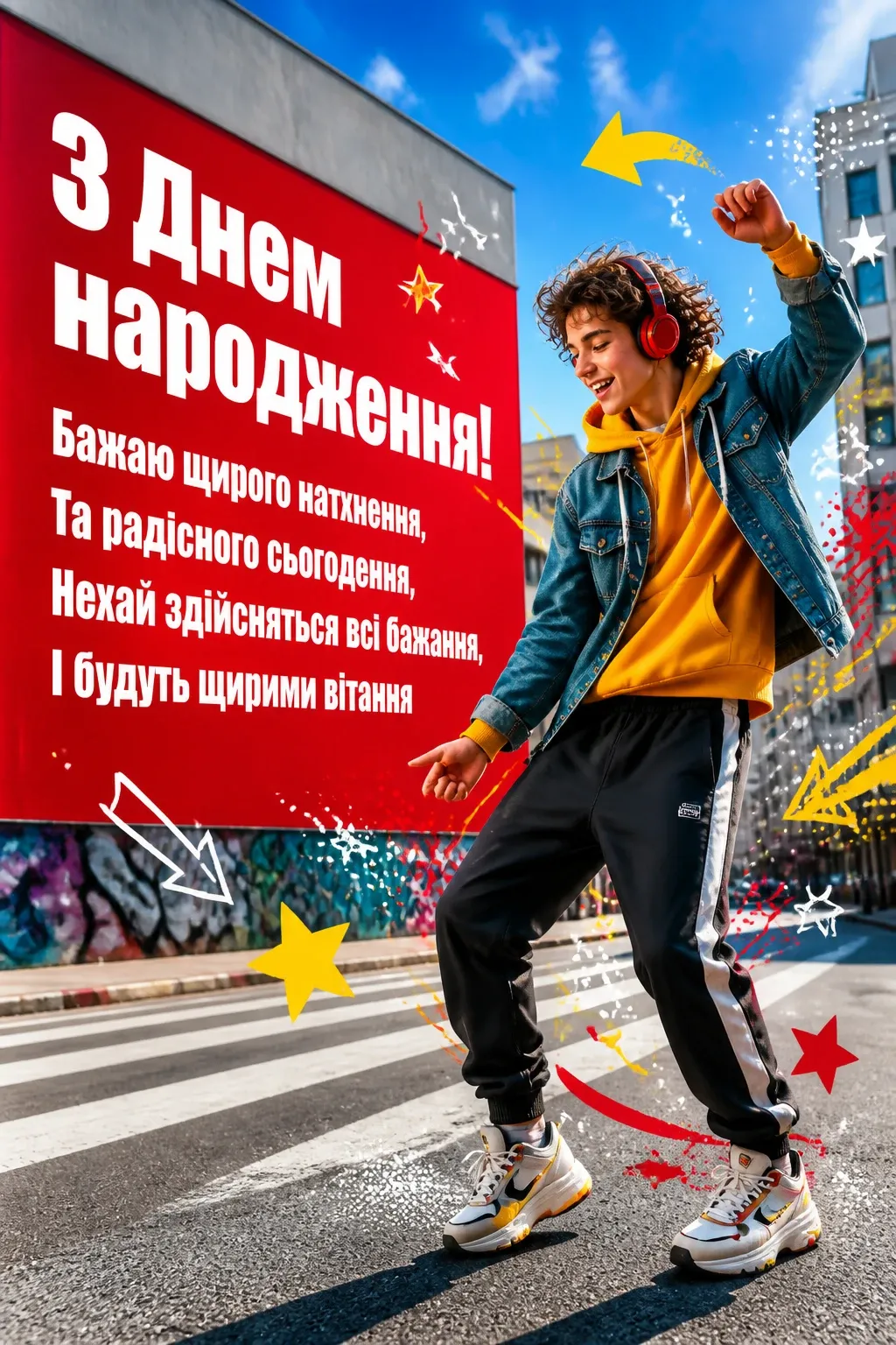 привітання з днем народження підлітка