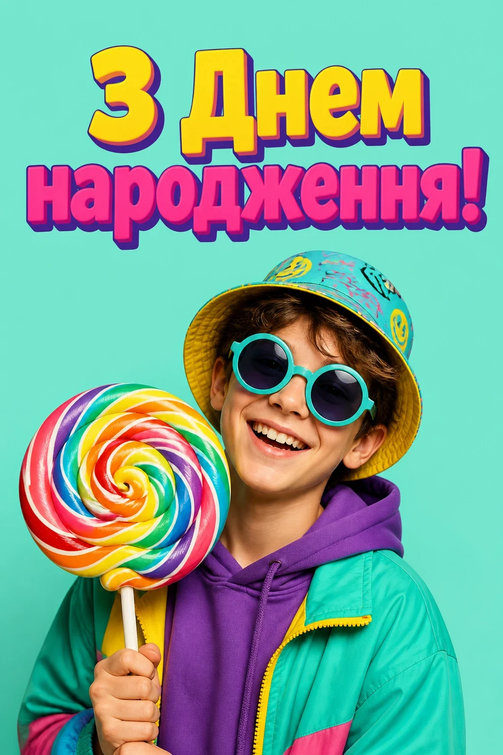 привітання з днем народження підлітка