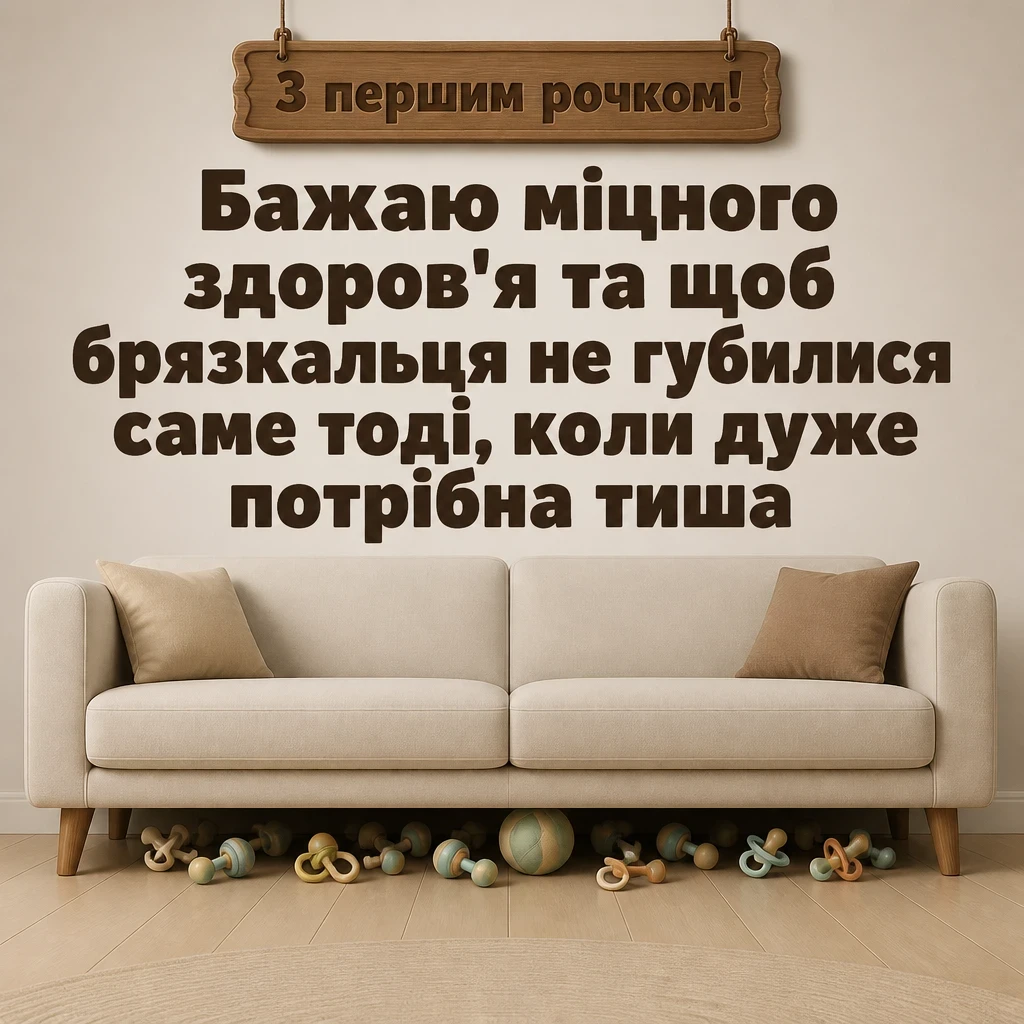 привітання з днем народження 1 рочок