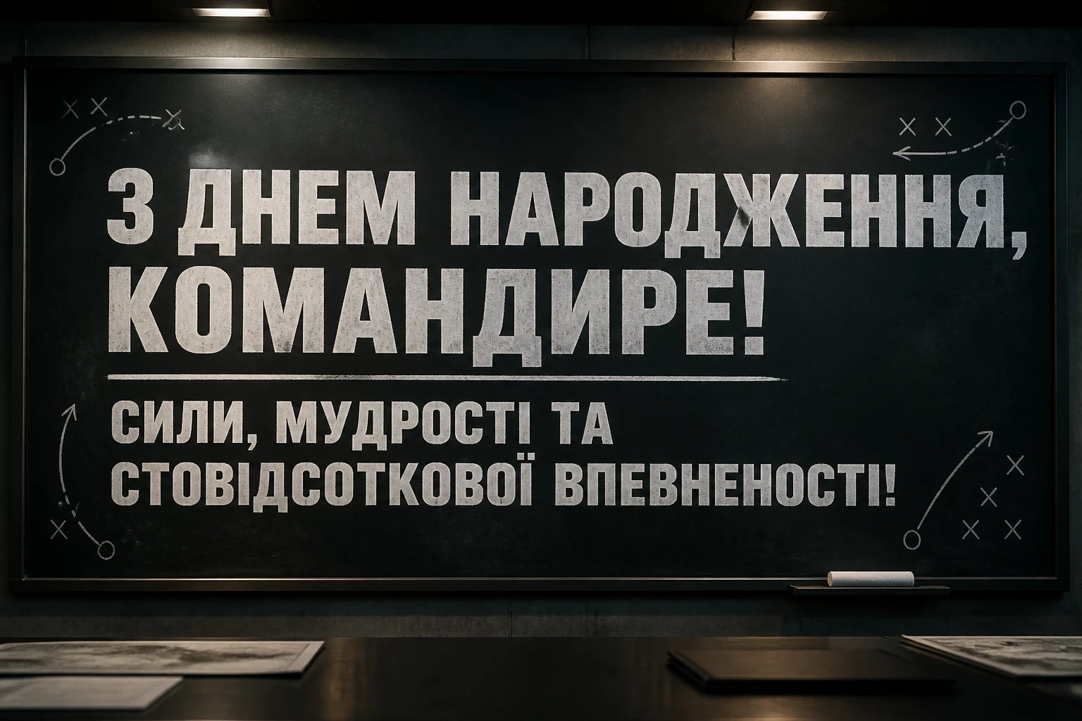 привітання з днем народження командира