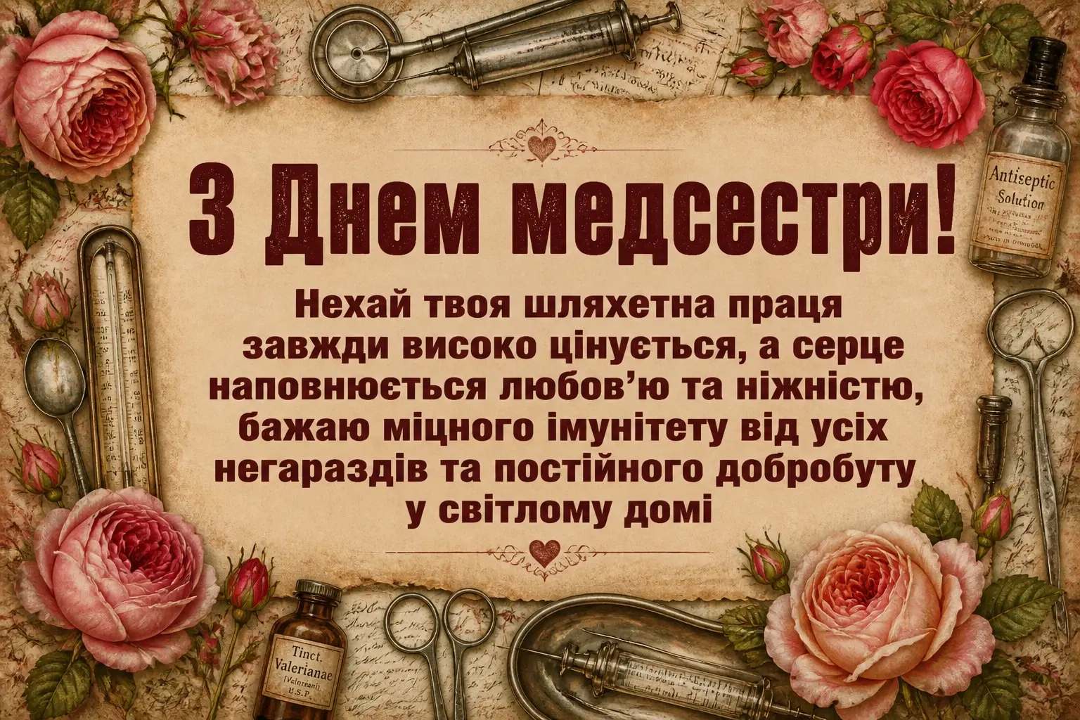 день медсестри привітання день медсестри привітання