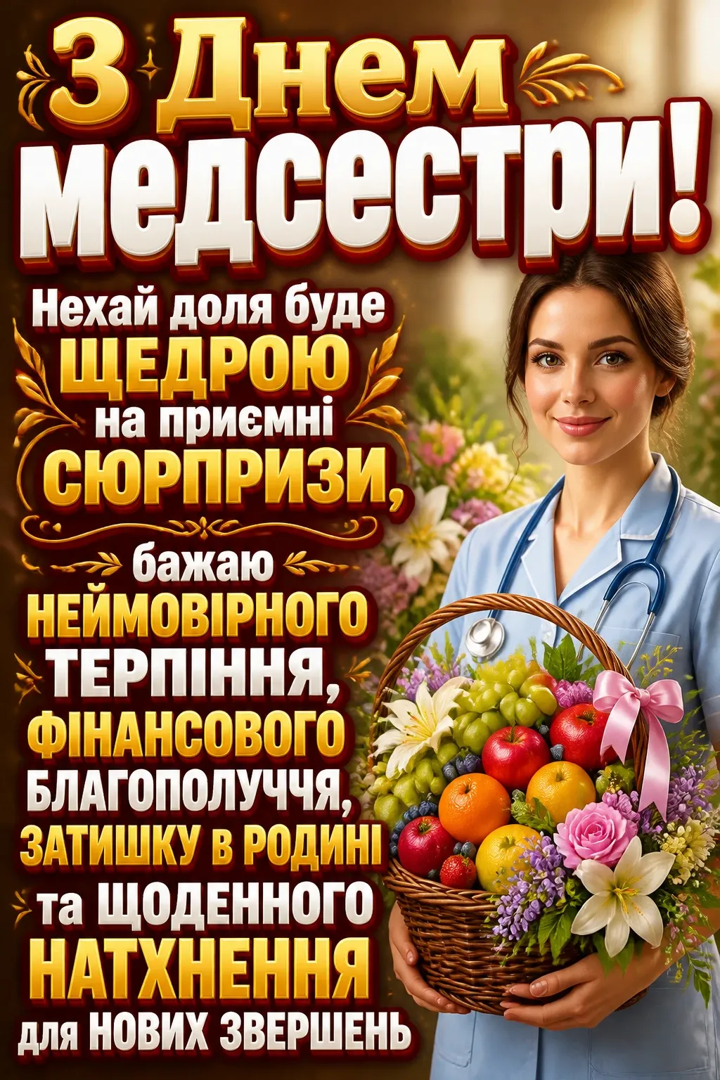 день медсестри привітання день медсестри привітання