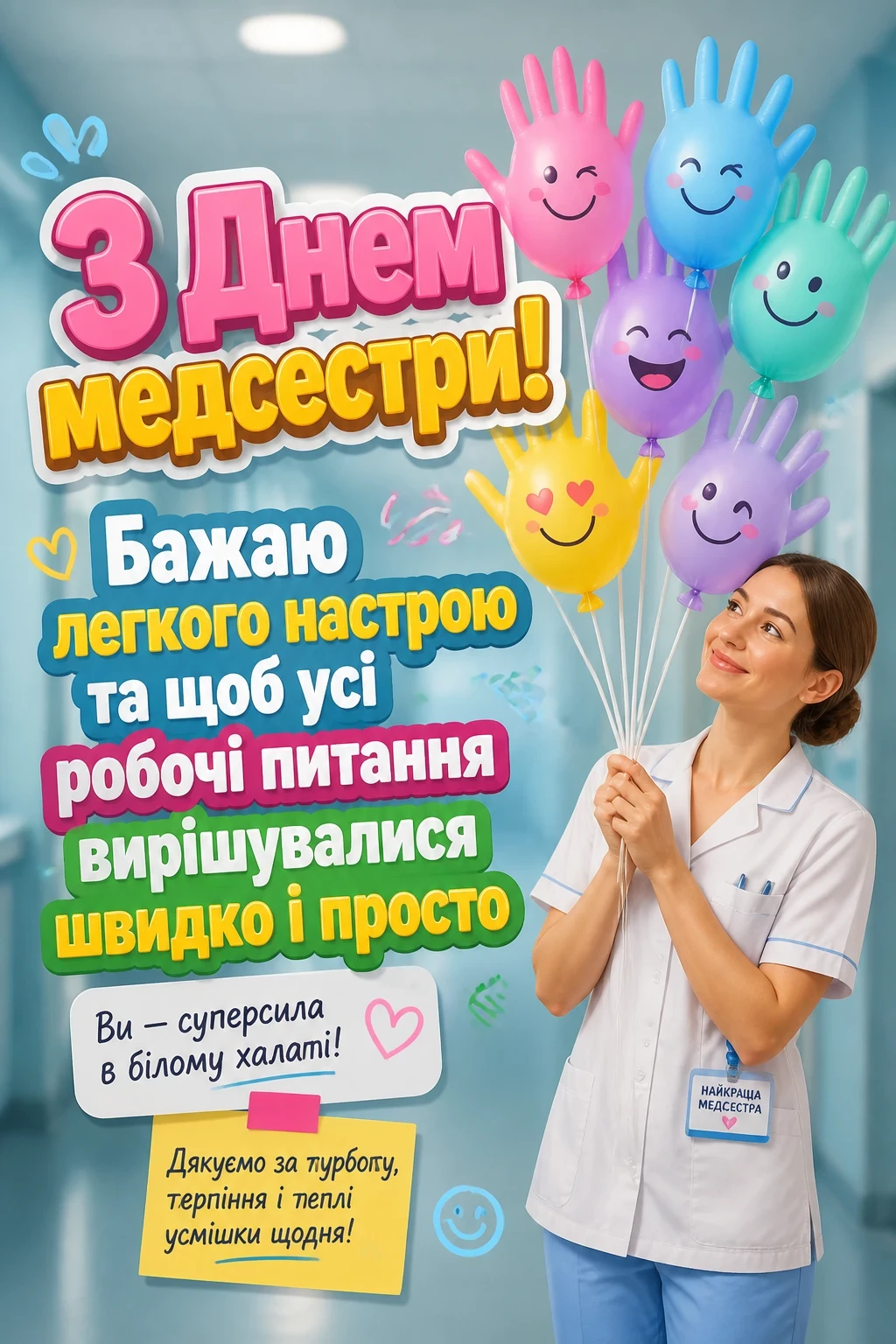 день медсестри привітання день медсестри привітання