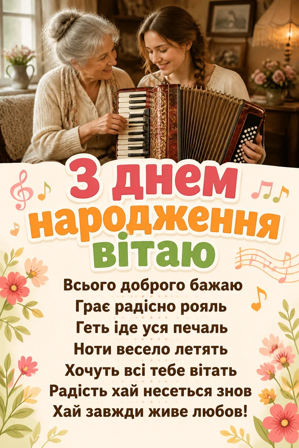 музичне привітання привітання з днем народження для дорослої дочки від мами музичне привітання привітання з днем народження для дорослої дочки від мами