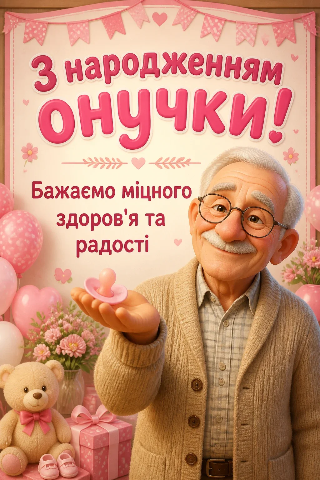привітання дідуся і бабусі з народженням онучки привітання дідуся і бабусі з народженням онучки