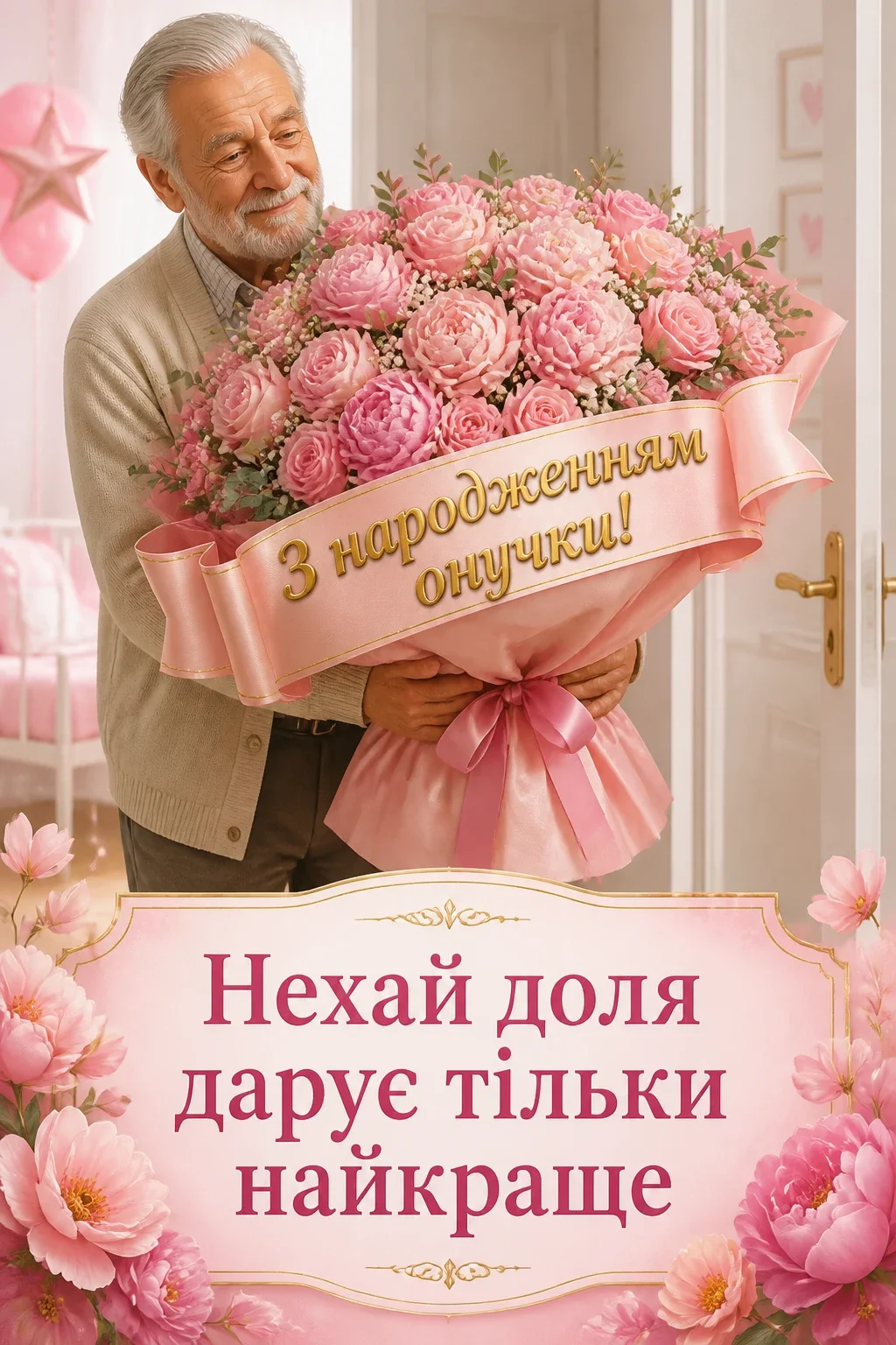 привітання дідуся і бабусі з народженням онучки привітання дідуся і бабусі з народженням онучки