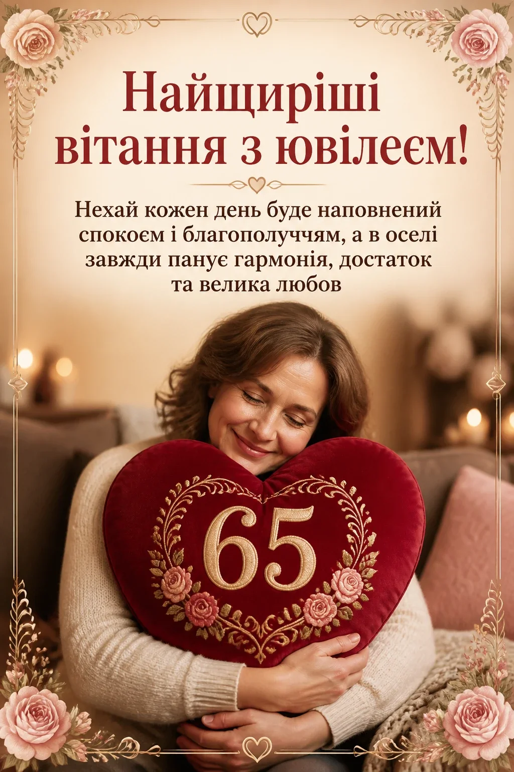 привітання з ювілеєм 65 років жінці привітання з ювілеєм 65 років жінці