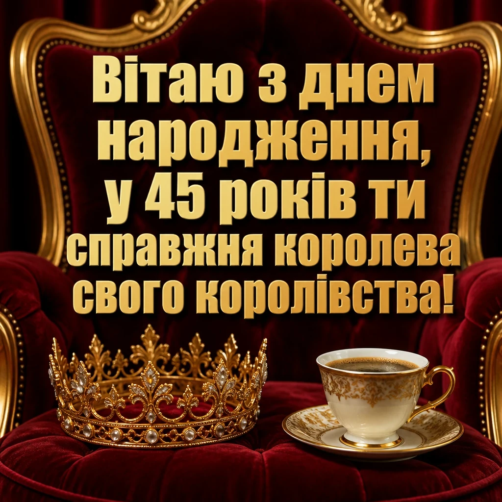 привітання з 45-річчям жінці своїми словами привітання з 45-річчям жінці своїми словами