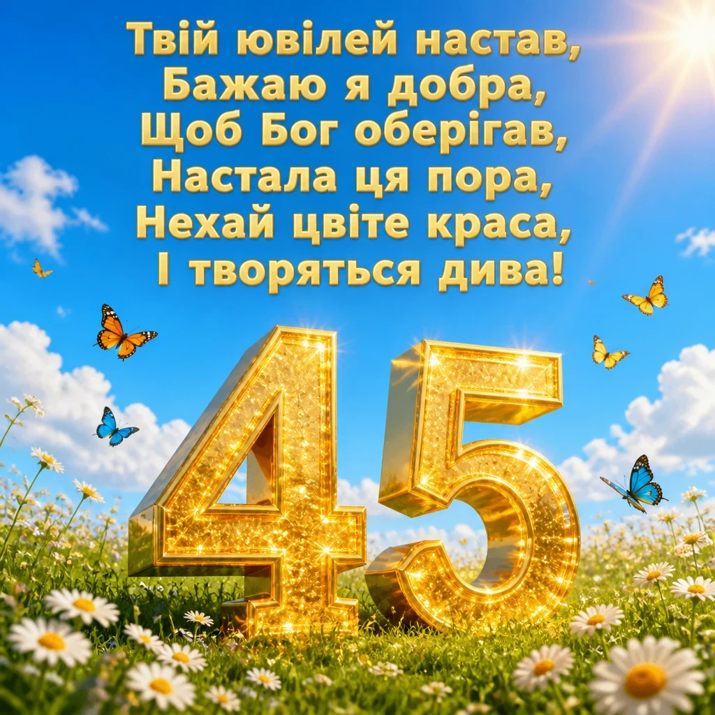 привітання з 45-річчям жінці своїми словами привітання з 45-річчям жінці своїми словами