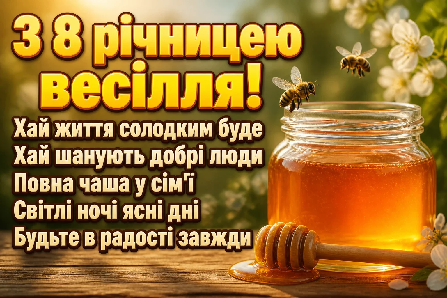 привітання з 8 річницею весілля привітання з 8 річницею весілля