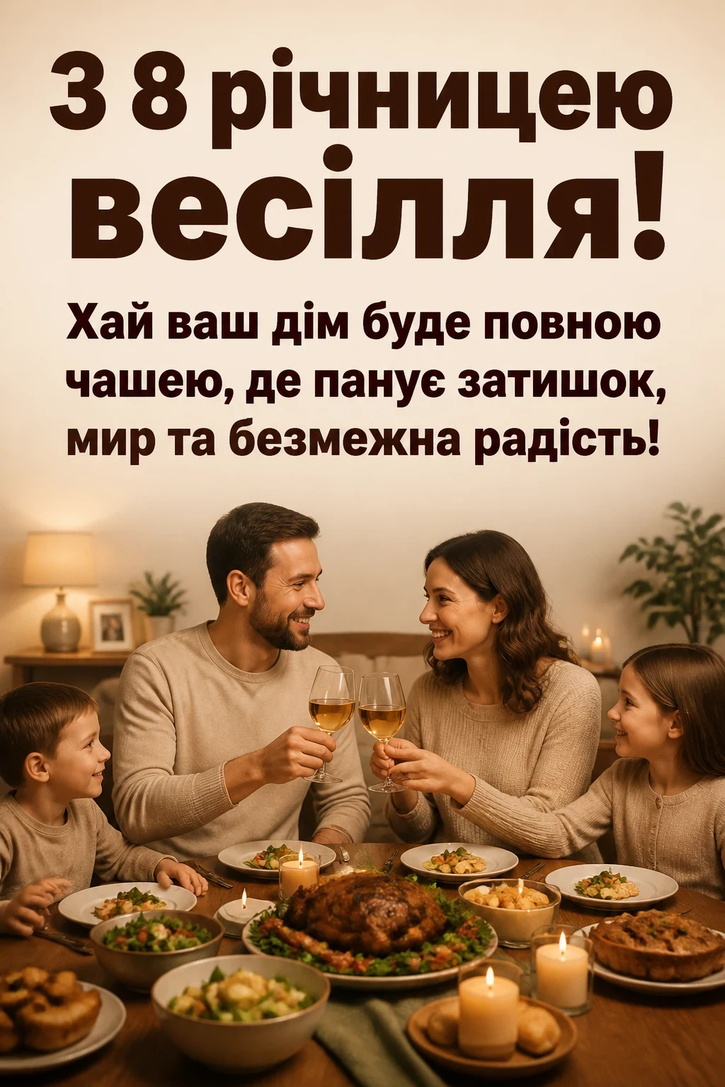 привітання з 8 річницею весілля привітання з 8 річницею весілля