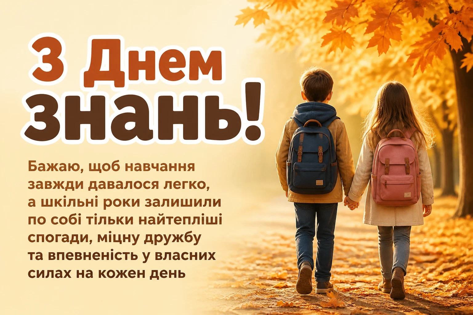 привітання з днем знань для дітей привітання з днем знань для дітей