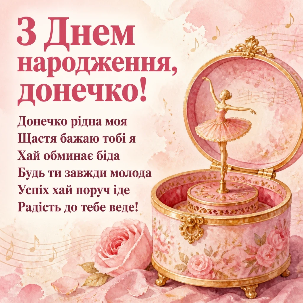 привітання з днем народження дочці до сліз пісня привітання з днем народження дочці до сліз пісня