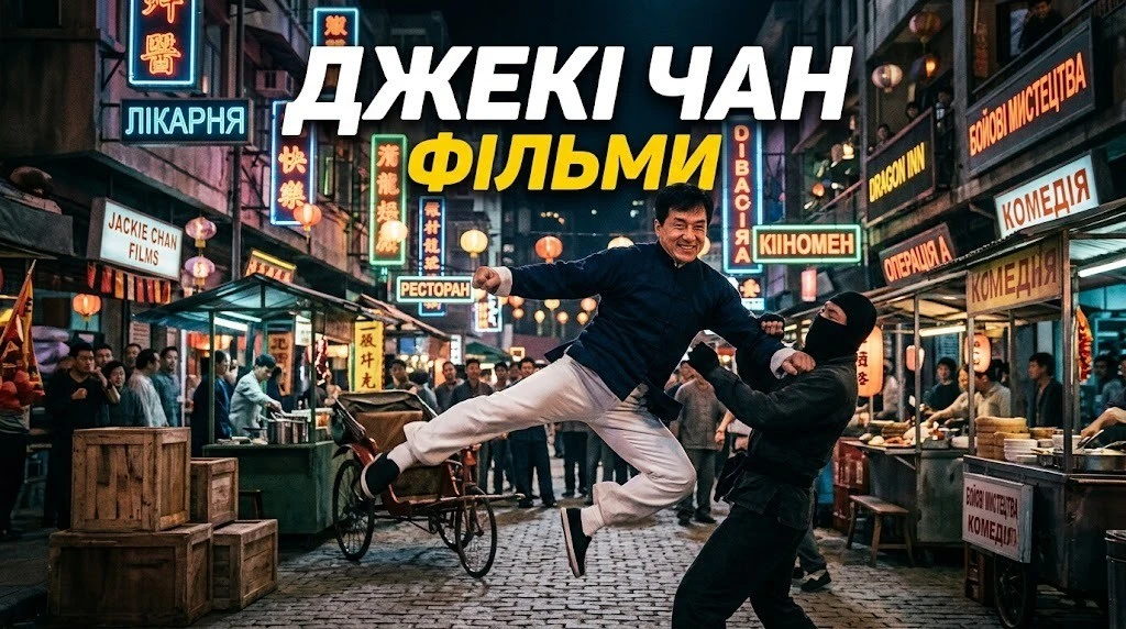 Фільми Джекі Чана, що зробили його зіркою