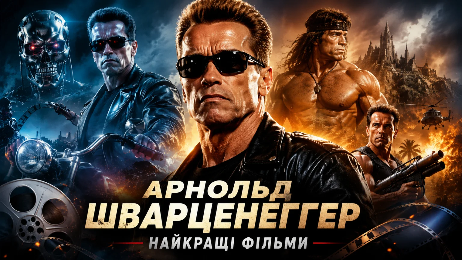 Кращі фільми Арнольда Шварценеґґера огляд ролей зірки
